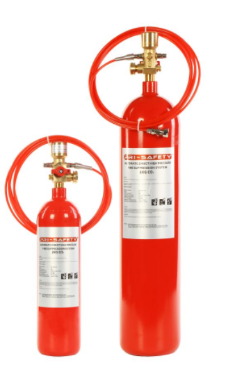 CO2 Direct -automaattiset sähkölaitteet palontorjuntajärjestelmät