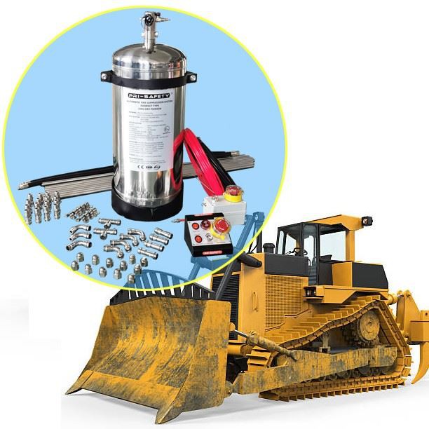 Heavy Duty Transporter Automatic Fire Suppression System