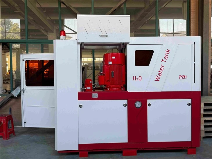 NFPA Data Center Fire Protection High Pressure Water Mist Fire System FK5112 FM200 Fire System With VESDA Detection For Server & Battery Room factory