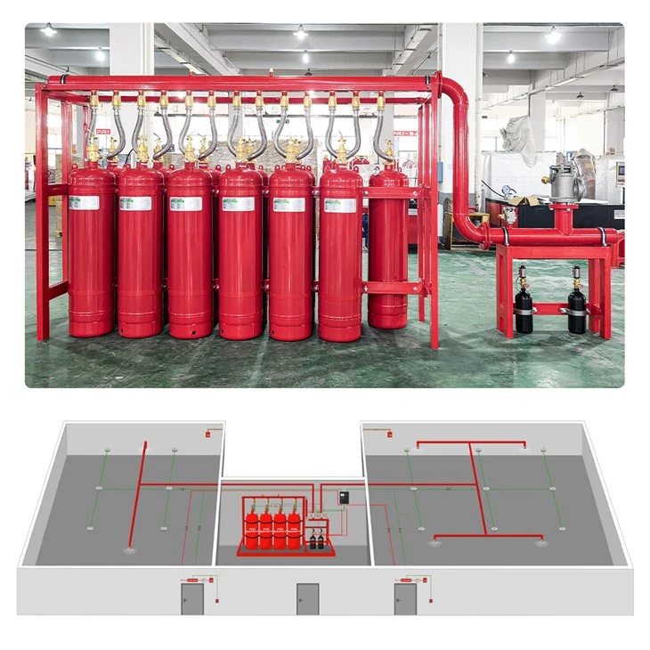 Novec 1230 Fire System FK5-1-12 For Electrical Cabinet And Control Panel Fire Suppression suppliers